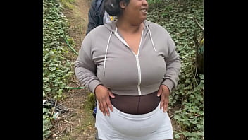 Preview 1 of Amy Gets Dogged - Sexy bbw getting fucked on top of a train tunnel