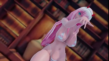 Preview 4 of Jawa Vs - [MMD]  Zero two Snapping