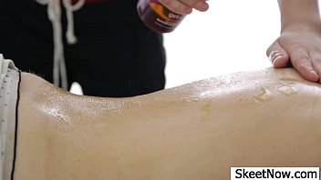 Preview 1 of Submissive Teen Shemale - A sexy redhead massage