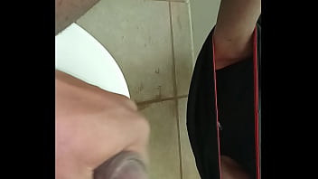 Preview 4 of Tamil Meena Sex Videos - Stroking in the bathroom p1