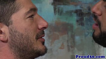 Preview 2 of Mary And Bados - Mature gay hunk fucking tattooed boyfriend