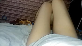 Preview 3 of Metart Audrey - IN MY HORNY BED WITHOUT UNDERPANTS?Do you like my legs??