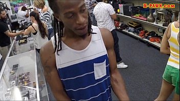Preview 2 of 200 Kgfa - Guy pawns his girlfriends pussy at the pawnshop for money