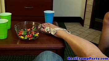Preview 1 of Male Waxing Cum - Real amateur cumswallowing session
