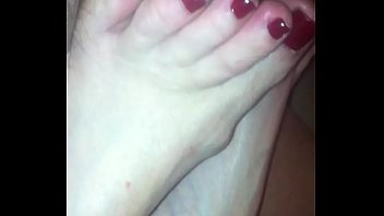Preview 3 of Foursomes Group Fuck Big Cock - Wife homemade footjob 1