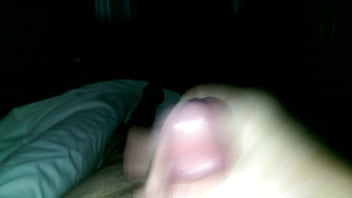 Preview 4 of Gay Paddy - Wanking on the bed alone! loving my throbbing cock!