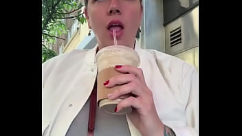 Preview 1 of Dicking Bus - Watching all the drama of the homeless in NY. #iamMsJasmine699