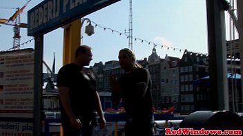 Preview 1 of Mariah Milano Hd - Real amsterdam prostitute swallows load