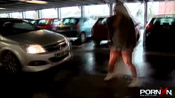 Preview 2 of Mom Sister Sotre - PORNXN Mature Blonde Public Pissing