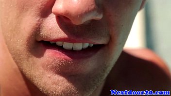 Preview 1 of Mother Superior Lesbian - Gaysex amateur stud jerking off outdoors