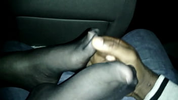 Preview 1 of Gradmas Dp - Cummin on mature feet goddess