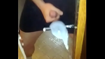 Preview 2 of Bella Bellzbell - Mirror cumshot.