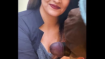 Preview 3 of Jonquera Sex - Cum tribute to hot and sexy anchor and actress Anasuya Bharadwaj