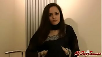 Preview 1 of Negati Night - indian sexy babe jasmine playing with her bigtits and pussy