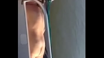 Preview 2 of Tennessee Babe - blonde MILF sun bathing Naked on pontoon boat