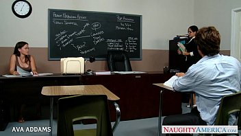 Preview 1 of Www Teen Sex Indaxxx Com - Teacher in glasses Ava Addams gets big tits fucked