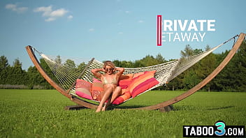 Preview 1 of Nsk Ramya - Naughty Serbian blondie Cherry Kiss anal fucked by a huge dick outdoor