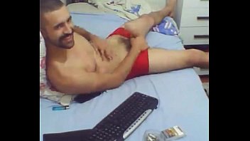 Preview 2 of Desi Pakistani Sex Fucking - hairy macho hunk solo masturbate his yummy cock