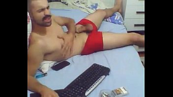 Preview 3 of Desi Pakistani Sex Fucking - hairy macho hunk solo masturbate his yummy cock