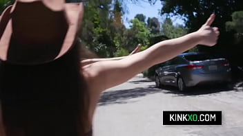 Preview 1 of Henjut Katil - Lucky stud bangs two hot stepsisters Savannah Sixx and Gianna Gem just to give them a ride