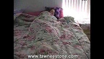 Preview 1 of Son Blackmail Mom In Kitchen - Tawnee Stone Se despierta y se ducha
