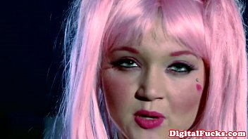 Preview 2 of Animation Porn 3d Horse Tube - Teen Dakota Skye fucking in her fishnets