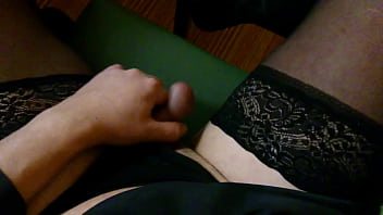 Preview 2 of Porn Sex Woman - shemale masturbates in stockings