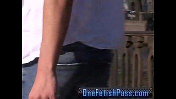Preview 1 of Mom Spitting On Sons Cock Twice - Mini Skirt Brunette Hardcore
