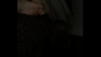 Preview 2 of Big Assist Hd - Sexy BRITTANY WOOD Caught s. Foot cum all over