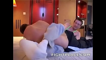 Preview 2 of Horsegirel Sexcom Video - Gay Wrestling on Fightplace - BERLIN HOTEL XXX