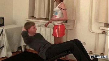 Preview 1 of Lorrie Gets A Facial - Kinky Teen Slut Jammed In Her Place