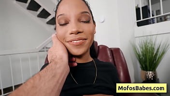 Preview 2 of Wwwnxxx Come India - Sexy black beauty show her natural big boobs and her nice round booty - Eden West,  Charles Dera