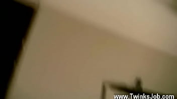 Preview 3 of Hinde Vibrator - Gay clip of Cute twink Tripp has the of taut youthfull caboose