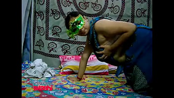 Preview 1 of Telugu Aunty Biccock - Amateur Indian MILF Velamma Bhabhi Blowjob and DoggyStyle Sex