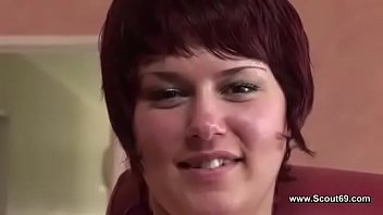 Preview 1 of Mom Teach First Time - Stranger Men Lick and Fuck with Big Dick Hot Redhead Teen