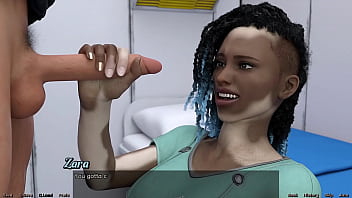 Preview 2 of Rape Office - Stranded In Space #31 - Black Virgin wants CUM in her mouth