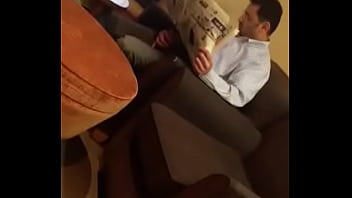 Preview 2 of Seachxxx Karnatka - straight gay masturbe in public coffee