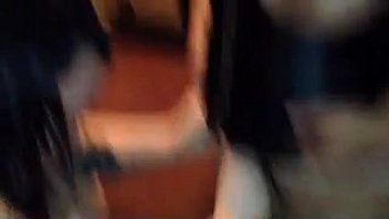Preview 1 of Homemade Drunk Ffm - Kitty&#039_s Playtime  with Mistress Kelly and Chastity Knight