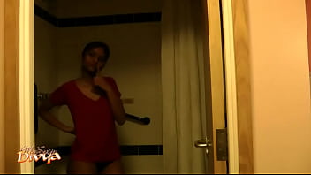 Preview 1 of Aiden Corbin Fisher Solo - hot sexy indian amateur babe divya in shower