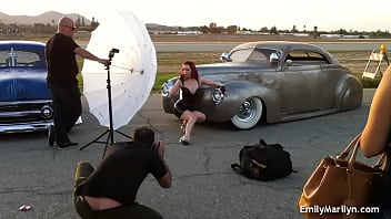 Preview 1 of Xmuvis - Emily Marilyn behind the scenes photoshoot