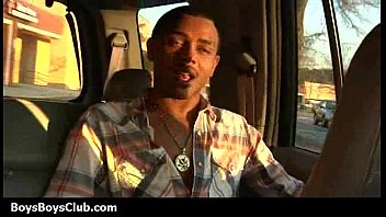 Preview 3 of Girlhotse - Muscular black dudes fuck gay white twink boys 23