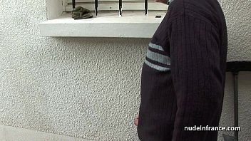 Preview 2 of Aa Lucy - Pretty french teen with nice tits banged by old man Papy Voyeur