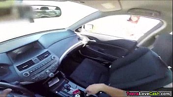Preview 1 of Maa Ki Ch - Busty teen Rahyndee James lets stranger fuck her for a ride