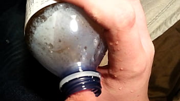 Preview 4 of Porn Ailie - pissing in a bottle