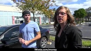 Preview 3 of White Trash Whore 28 Scene 3 - Hottie gets naked and has sex in public for cash 26