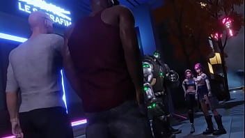 Preview 1 of Grec Sex Felm - Kirikou and D.va fuck for their ticket