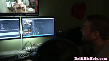 Preview 1 of Elizabeth And Lana - Gaysex muscle hunks gets assfull of cock