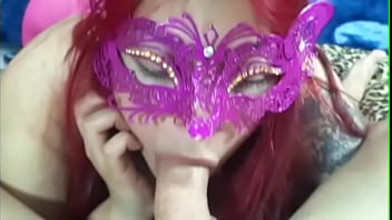 Preview 4 of Full Hd Sexi Vidos - MASKED LUCHA GIRL SUCKS THE PORN STAR CHAMPIONS DICK POV BLOWJOB
