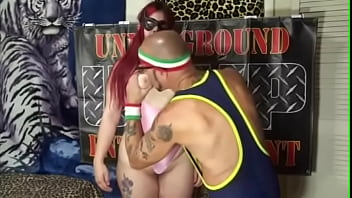 Preview 1 of Tubi8 Com Phim Sex - LUCHA BABE GETS FUCKED BY THE PORN STAR CHAMPION