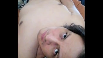Preview 4 of Students And Teachers Aleeta O - Slowly stroking my uncut cock,  full body view. April 7,  2024.